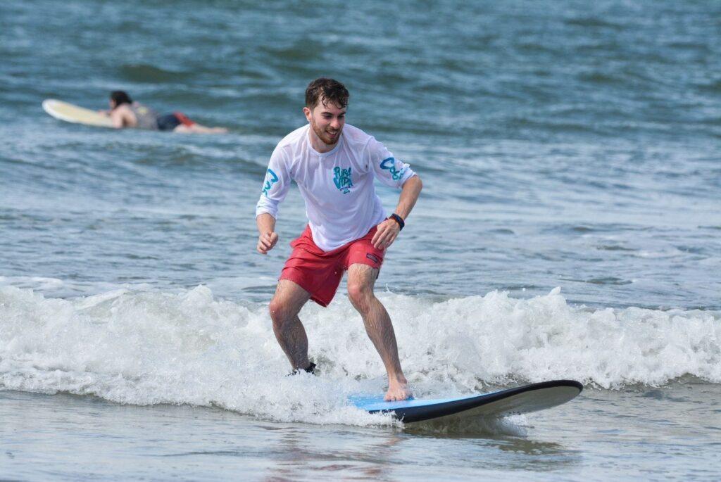 Surfing Manuel Antonio